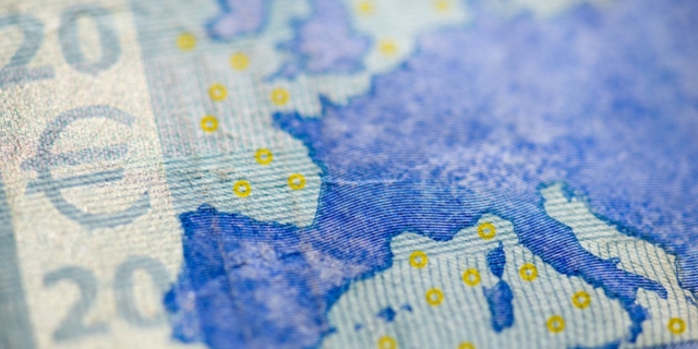 Λεπτομέρεια από χαρτονόμισμα των 20 euro