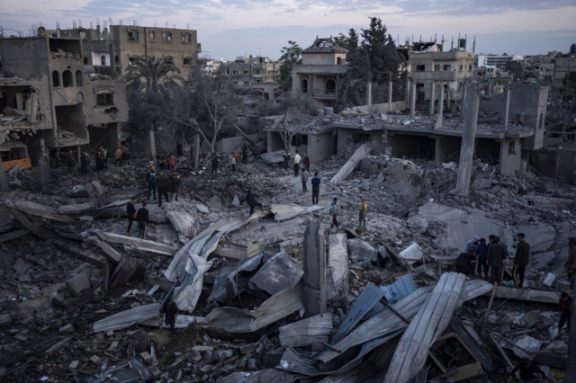 Καταστροφές στο νότιο τομέα της Λωρίδας της Γάζας