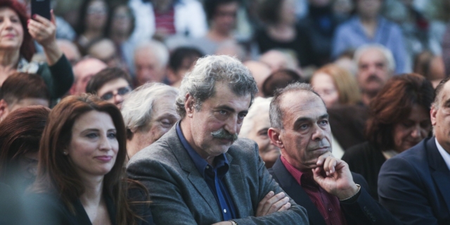 Η Νίνα Κασιμάτη και ο Παύλος Πολάκης