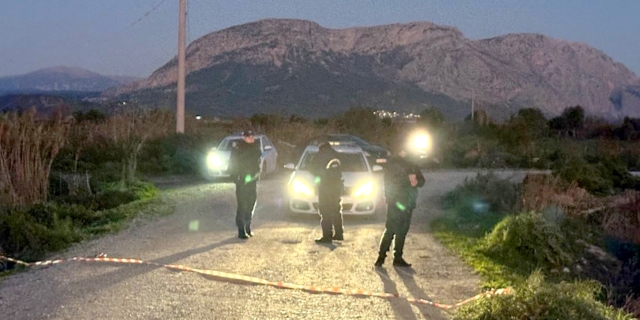 Το σημείο όπου εντοπίστηκε το άψυχο σώμα του 31χρονου από το Μεσολόγγι