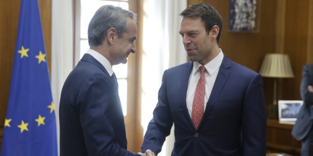 Κυριάκος Μητσοτάκης και Στέφανος Κασσελάκης