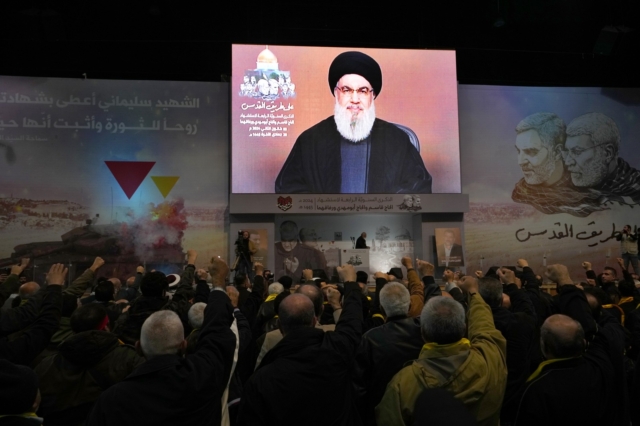 Επανεμφάνιση του ηγέτη της Χεζμπολάχ: “Θα το μετανιώσουν όσοι μάς πολεμήσουν”