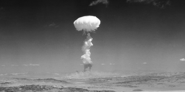 Πυρηνική δοκιμή στη Νεβάδα, τον Απρίλιο του 1952