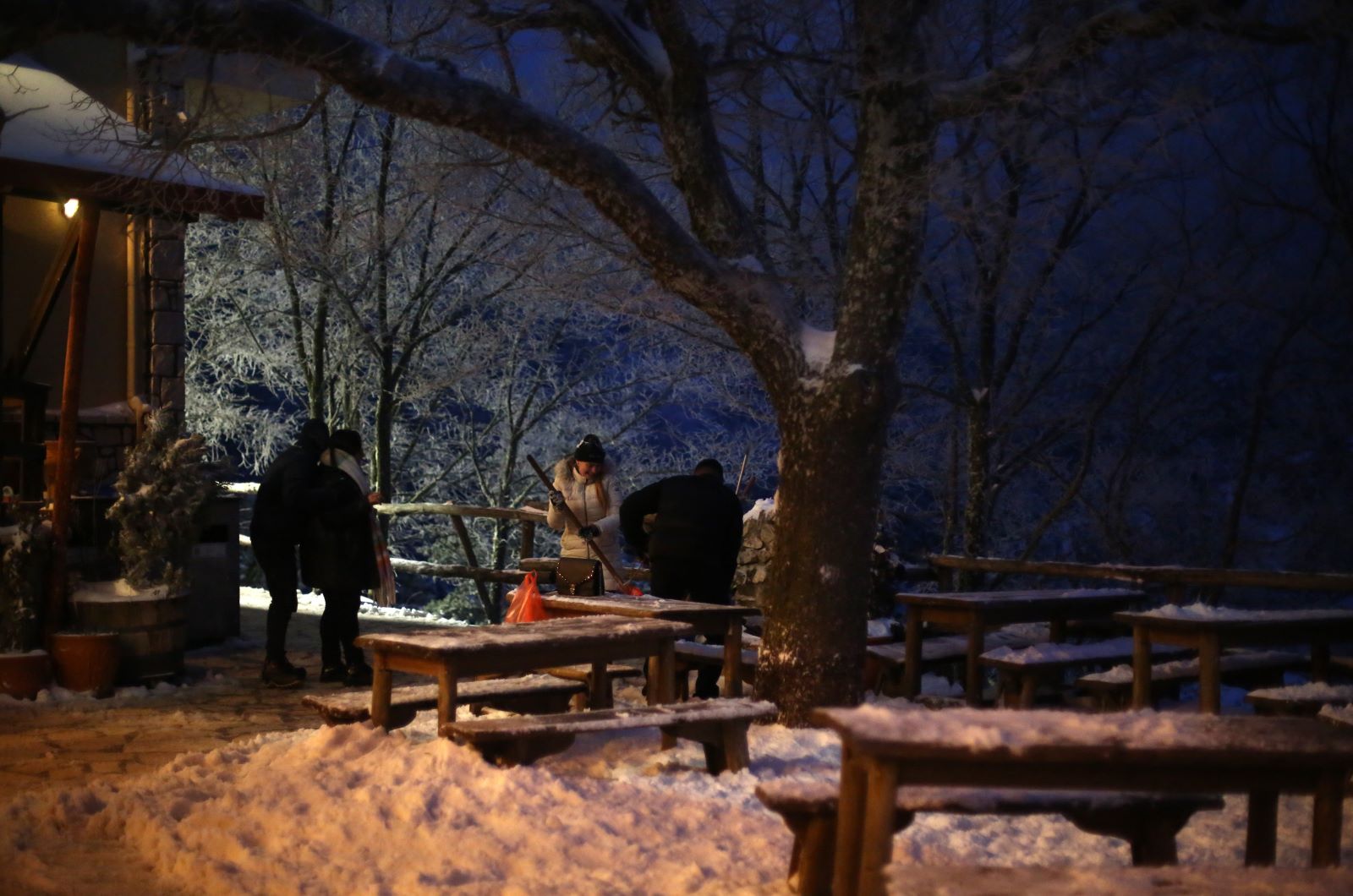 Χιόνια στην Πάρνηθα
