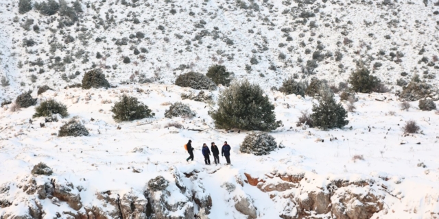 Χιόνια στην Πάρνηθα