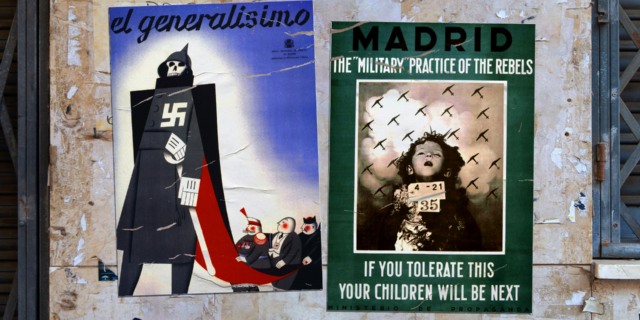 Οι σκληρές και εντυπωσιακές αφίσες προπαγάνδας του Ισπανικού Εμφυλίου