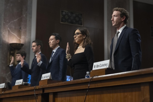 Οι CEO των social media Facebook, Instagram, Tiktok, X, Discord και Snap που κατέθεσαν σήμερα ενώπιον της Αμερικανικής Γερουσίας
