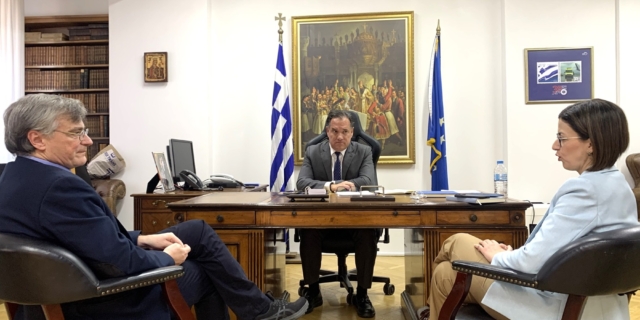 Ο Άδωνις Γεωργιάδης, ο Σωτήρης Τσιόδρας και η Ειρήνη Αγαπηδάκη