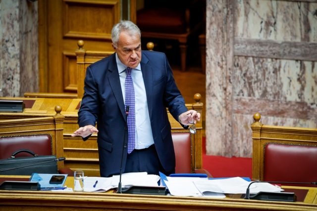 Ο Μάκης Βορίδης στη Βουλή
