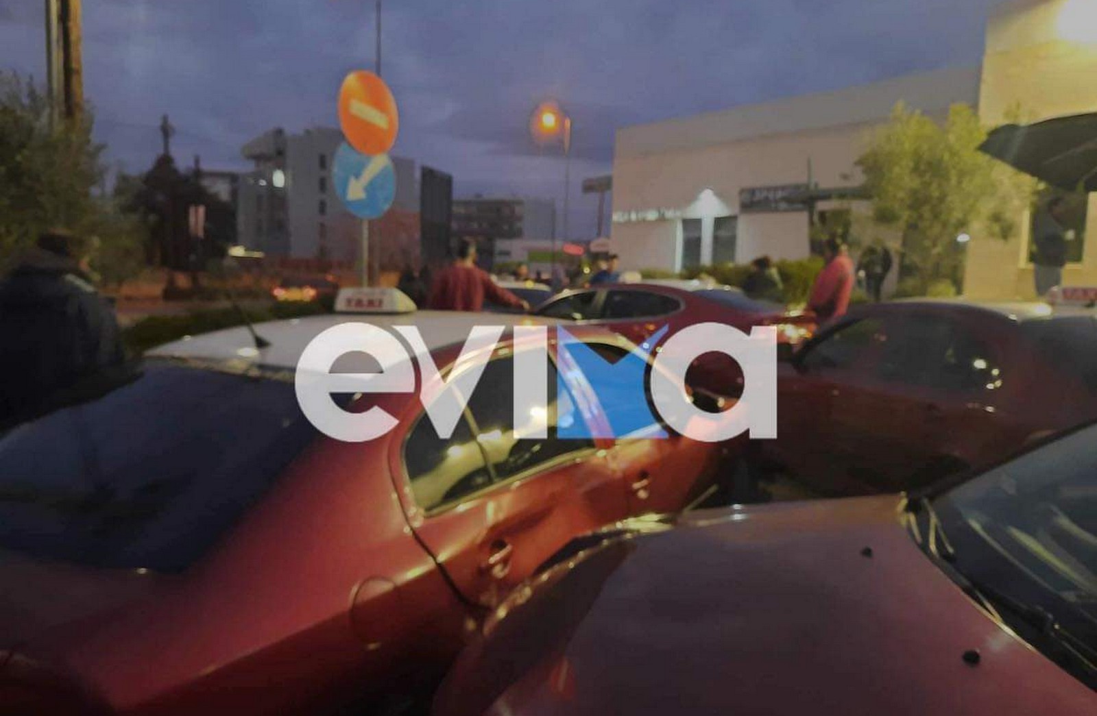 Τροχαίο με δύο τραυματίες στη Χαλκίδα