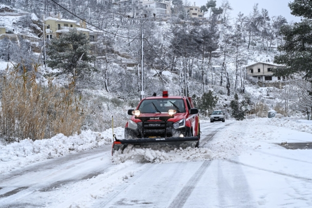 Χιονόπτωση στην Αττική, Τρίτη 30 Ιανουαρίου 2024