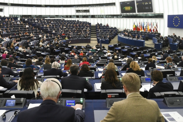 Ψηφοφορία στην Ολομέλεια του Ευρωκοινοβουλίου