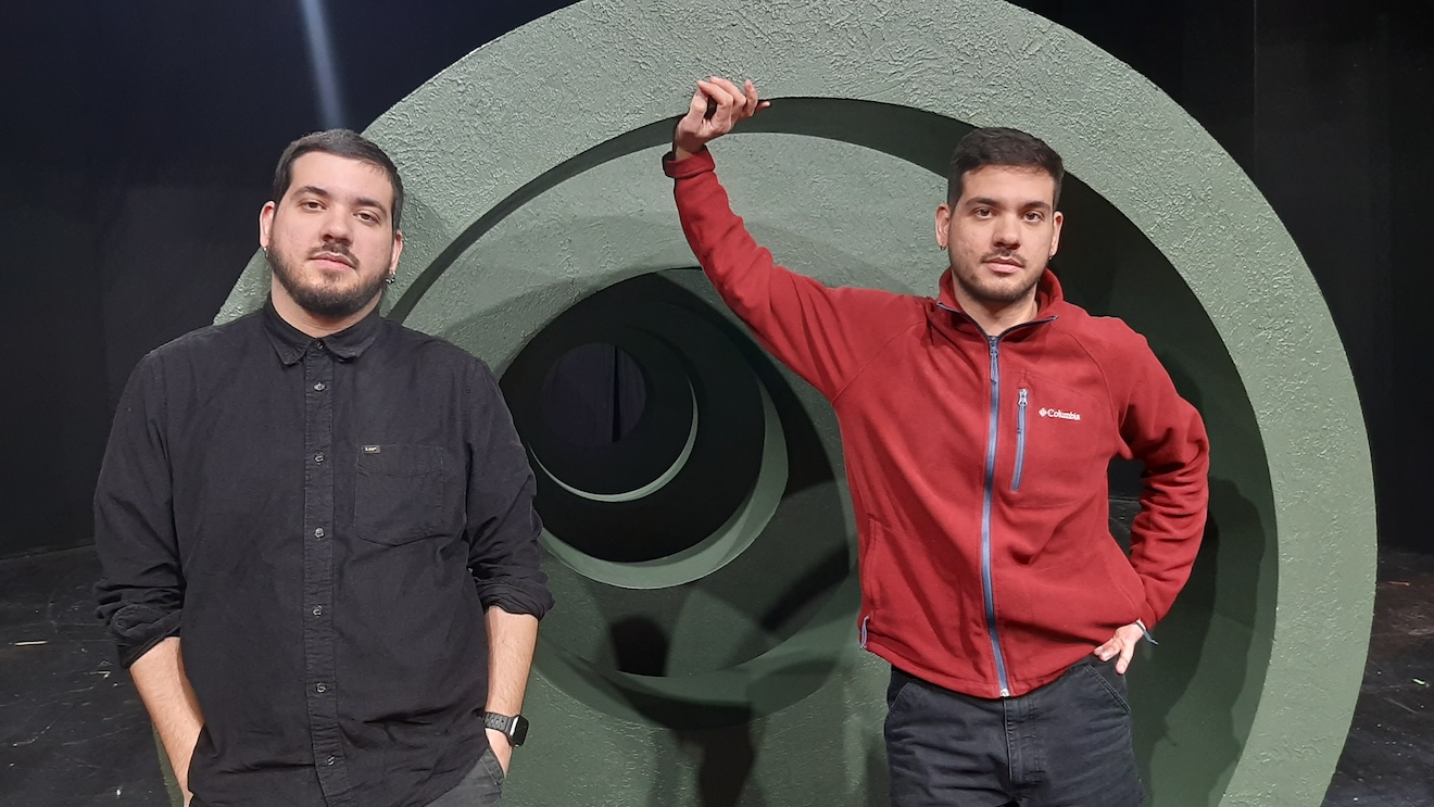 Ο Ορέστης Σταυρόπουλος και ο Δημήτρης Σταυρόπουλος