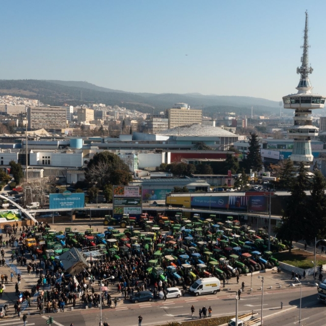 Κινητοποιήσεις αγροτών στη Θεσσαλονίκη