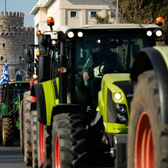 Κινητοποιήσεις αγροτών στη Θεσσαλονίκη