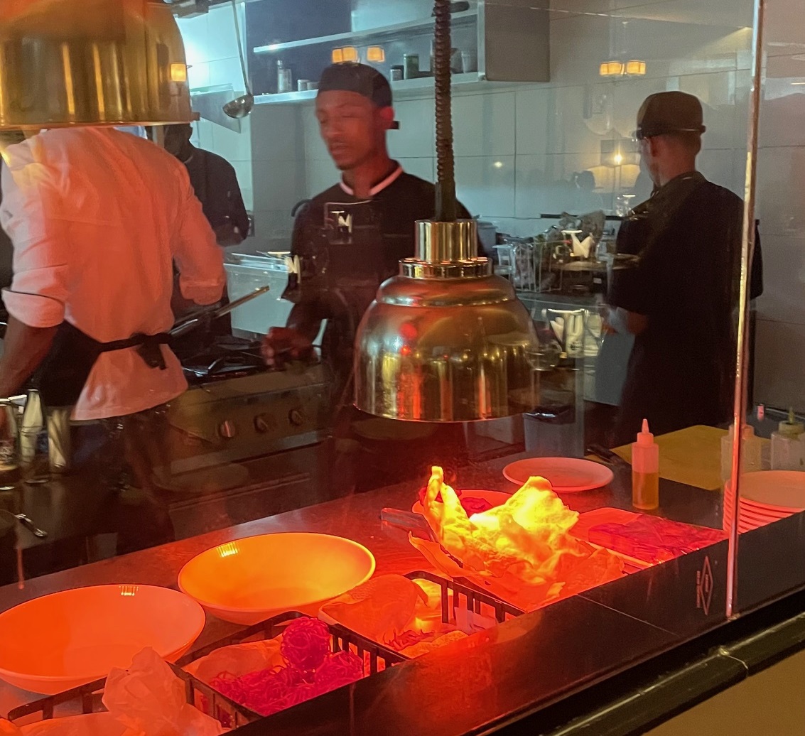 Η κουζίνα του γιαπωνέζικου εστιατορίου Hotto