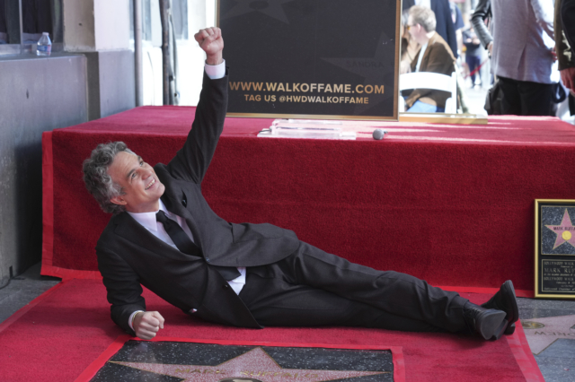 Ο Mark Ruffalo απέκτησε αστέρι στη Λεωφόρο της Δόξας
