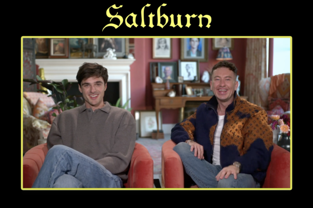 Ο Jacob Elordi και ο Barry Keoghan του Saltburn στο NEWS 24/7