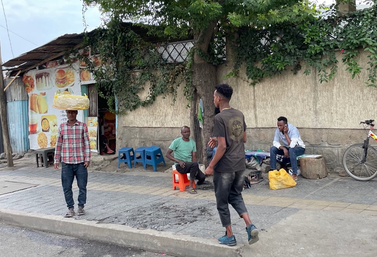Εικόνα από τους δρόμους της Αντίς Αμπέμπα