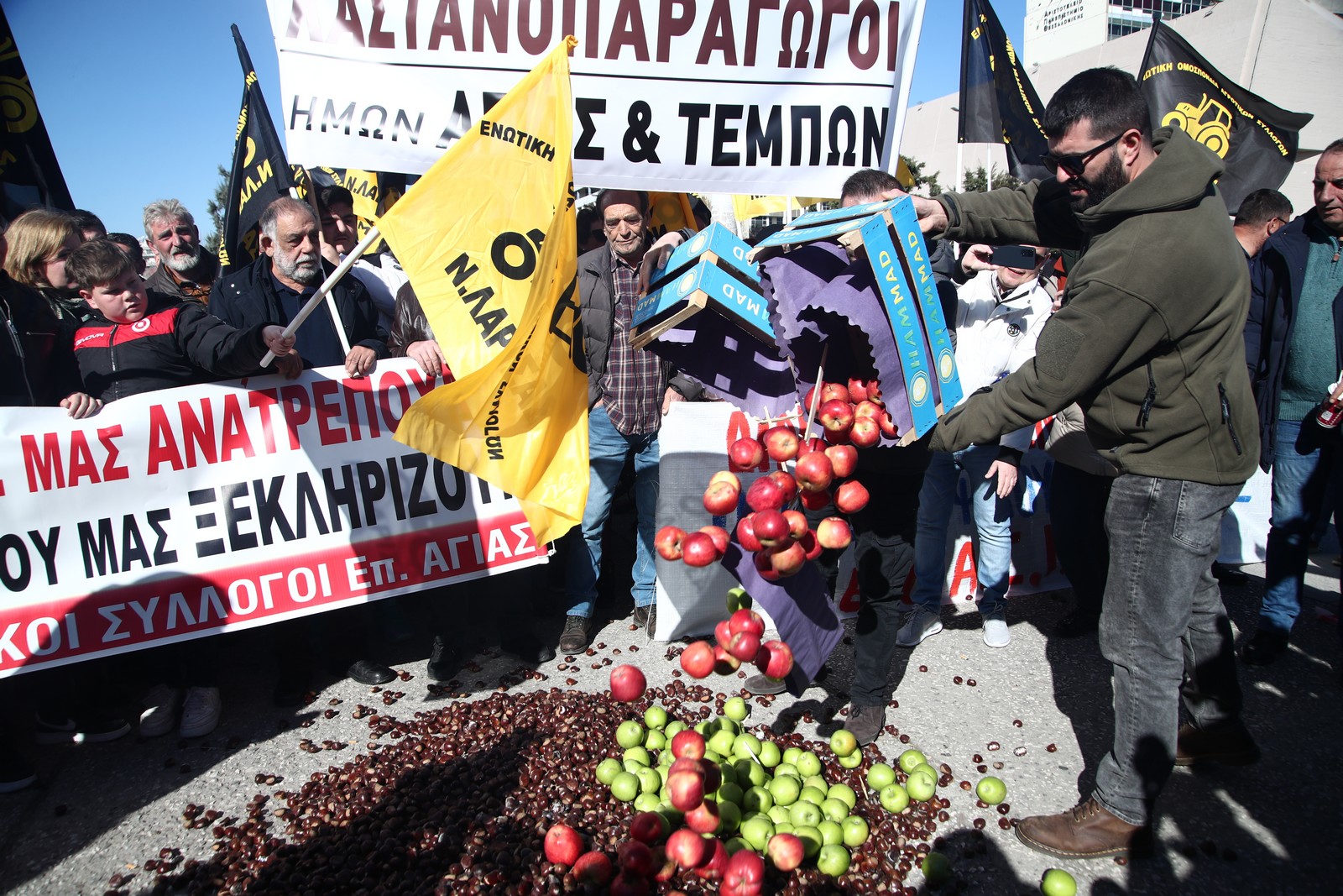 Συλλαλητήριο αγροτών στη Θεσσαλονίκη