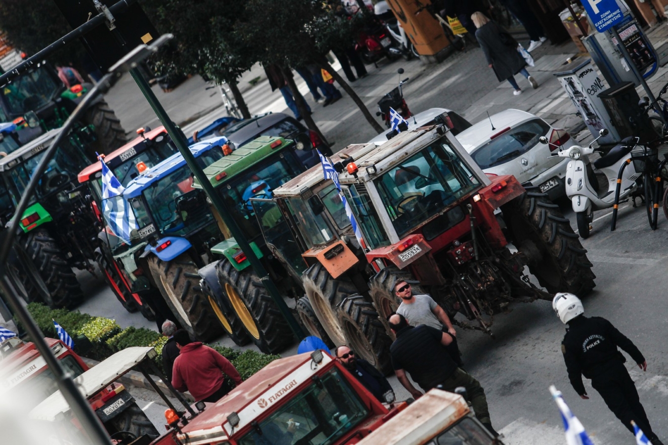 Κινητοποίηση αγροτών στα Τρίκαλα