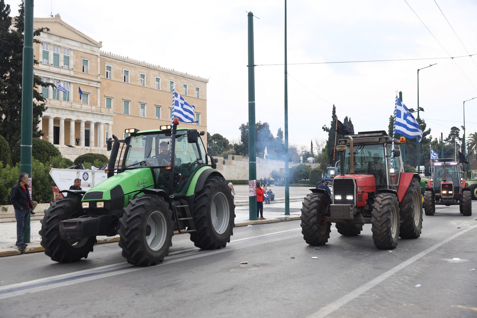 Αναχώρηση του κομβόι από την Αθήνα