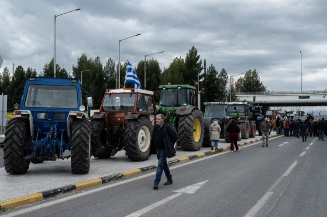 Αγροτικό συλλαλητήριο στη Λάρισα (φωτογραφία αρχείου)