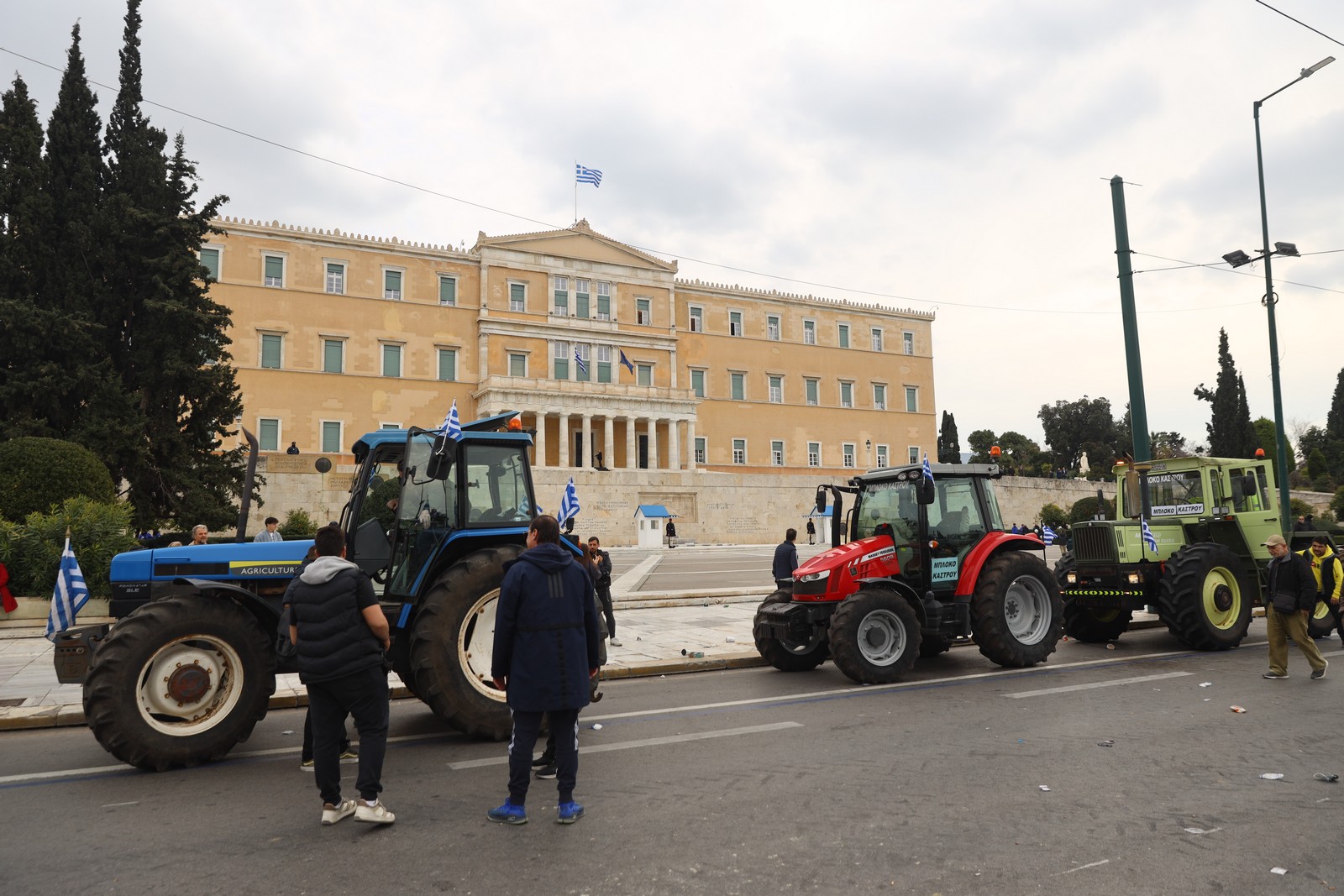 Αναχώρηση του κομβόι από την Αθήνα