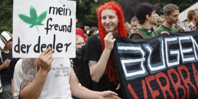 Διαδήλωση στη Γερμανία υπέρ της νομιμοποίησης της κάνναβης