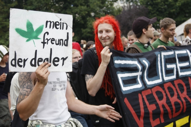Διαδήλωση στη Γερμανία υπέρ της νομιμοποίησης της κάνναβης