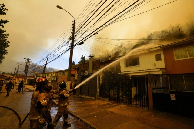 Πυρκαγιές στη Χιλή
