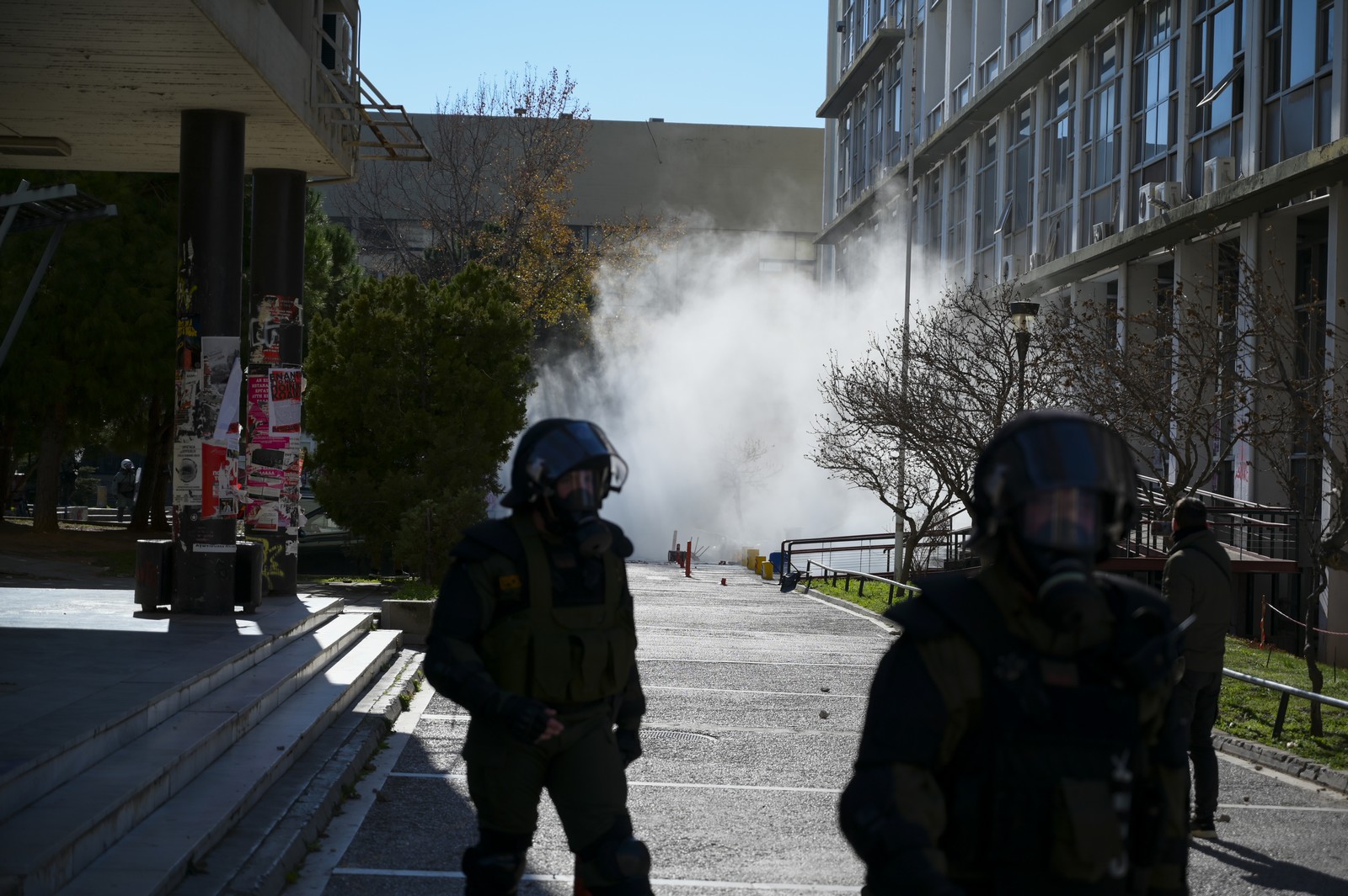 Πανεκπαιδευτικό συλλαλητήριο στην Θεσσαλονίκη ενάντια στο νομοσχέδιο της κυβέρνησης για την ίδρυση ιδιωτικών πανεπιστημίων, Πέμπτη 15 Φεβρουαρίου 2024