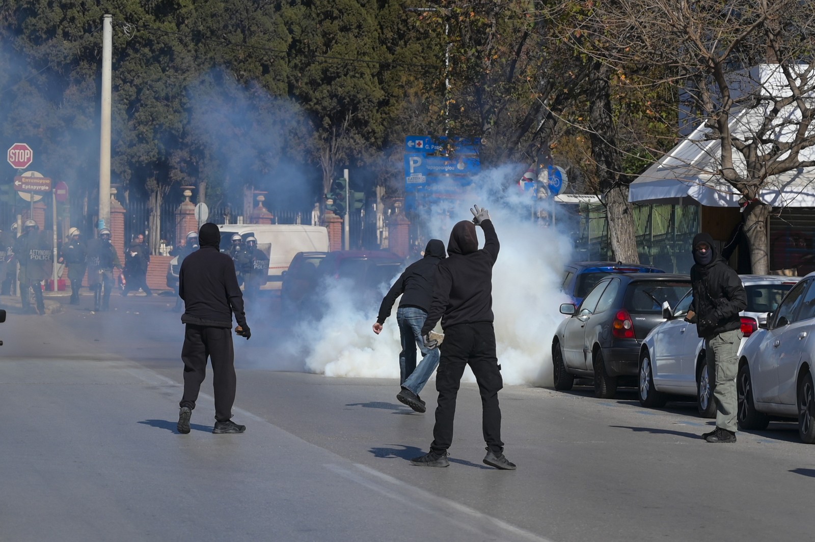 Πανεκπαιδευτικό συλλαλητήριο στην Θεσσαλονίκη ενάντια στο νομοσχέδιο της κυβέρνησης για την ίδρυση ιδιωτικών πανεπιστημίων, Πέμπτη 15 Φεβρουαρίου 2024