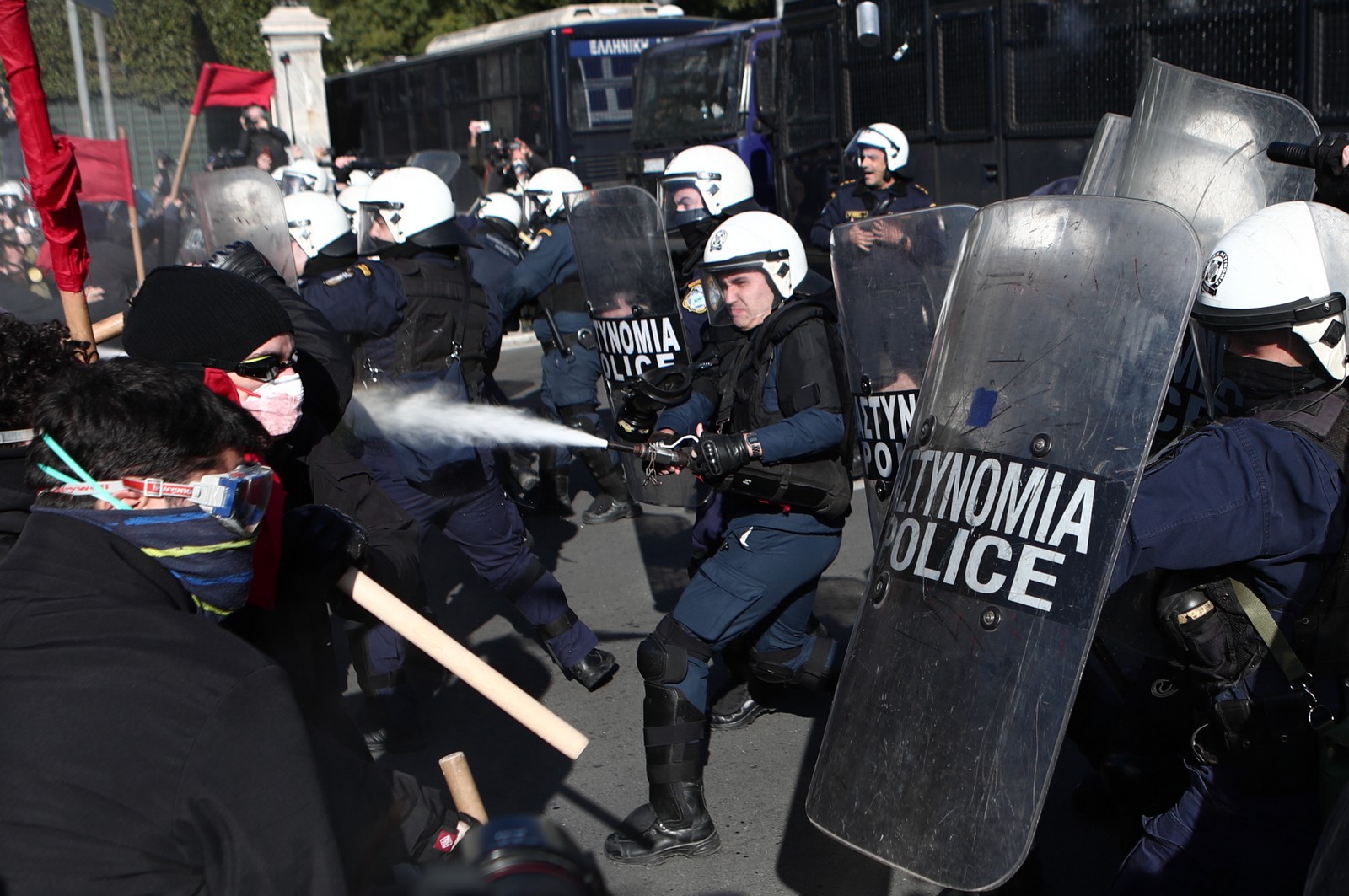 Επεισόδια στο πανεκπαιδευτικό συλλαλητήριο