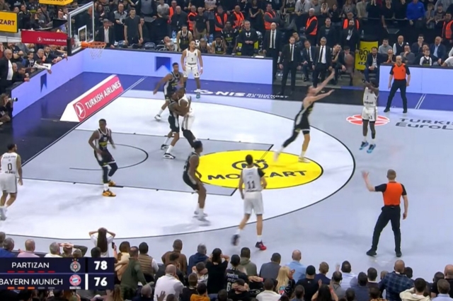 EuroLeague: Το buzzer-beater του Φρανσίσκο και τα πόστερ των Λεσόρ – Ράιτ στο Top-10 της 26ης αγωνιστικής