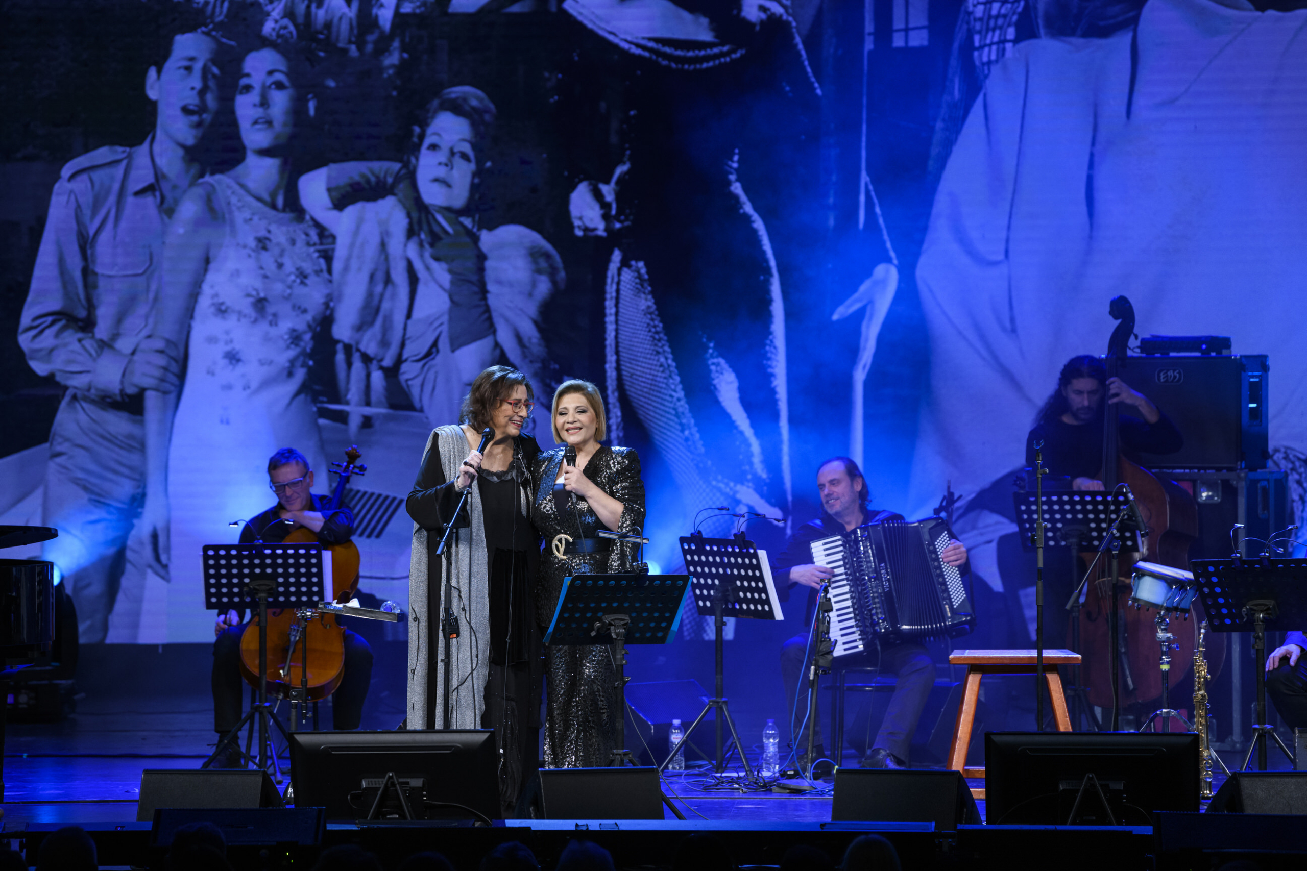 Μαρία Φαραντούρη και Γιώτα Νέγκα