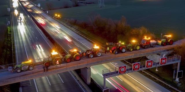 Κινητοποιήσεις αγροτών στην Ευρώπη