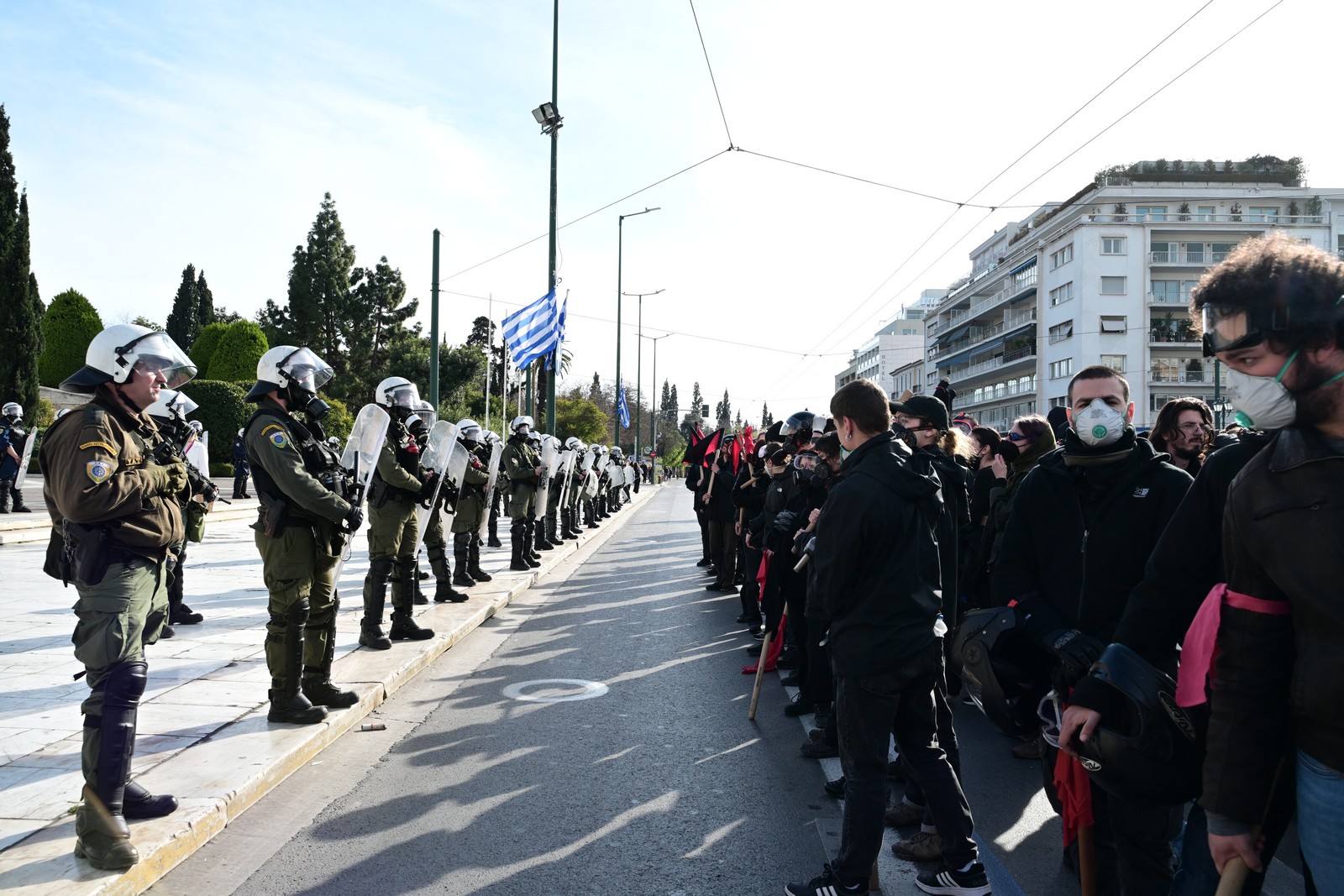Πανεκπαιδευτικό συλλαλητήριο στην Αθήνα ενάντια στο νομοσχέδιο της κυβέρνησης για την ίδρυση ιδιωτικών πανεπιστημίων με τη συμμετοχή φοιτητών, μαθητών, δασκάλων και καθηγητών