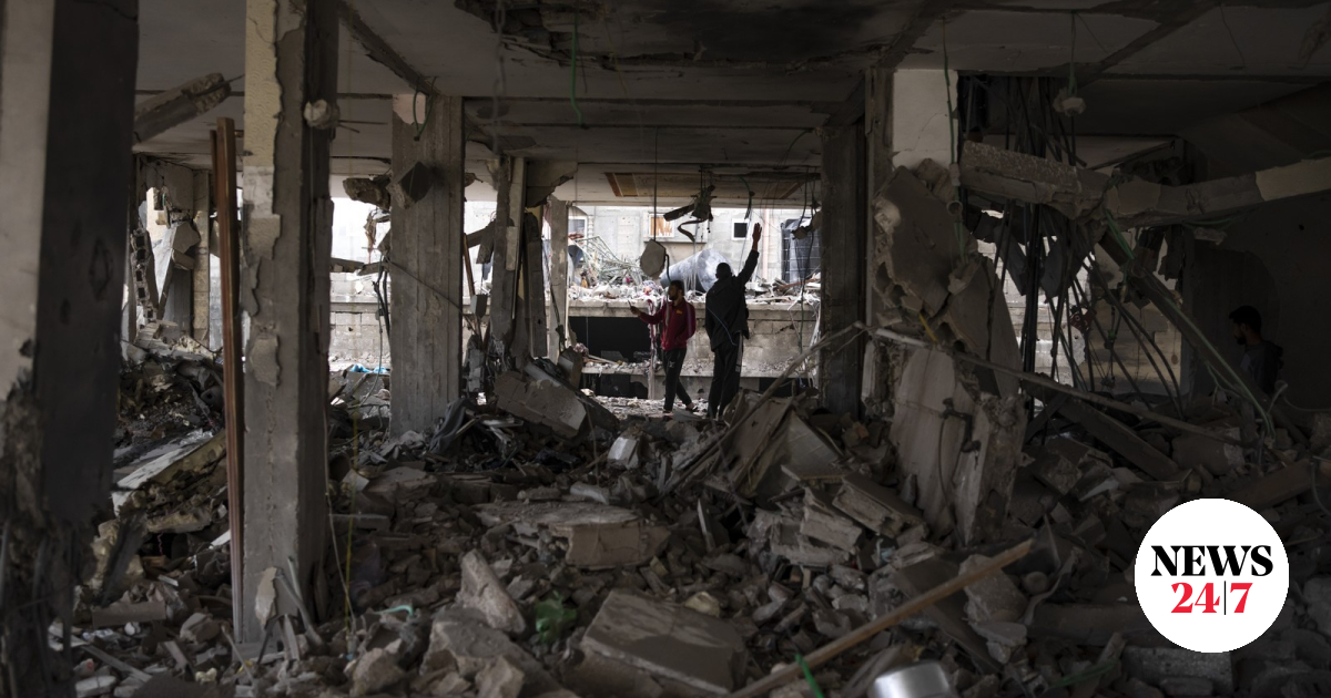 An Israeli order to evacuate Rafah
