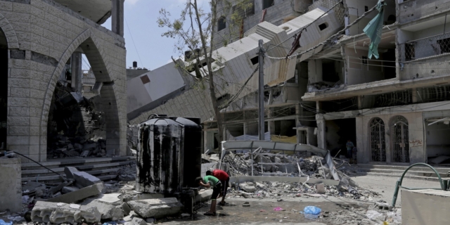 Συντρίμμια στη Γάζα