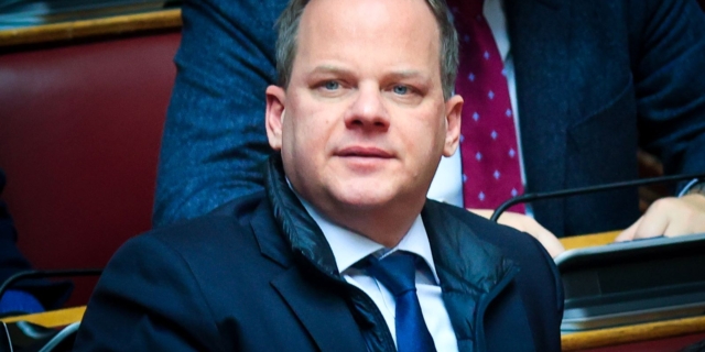 Ο πρώην υπουργός Μεταφορών Κωνσταντίνος Αχ. Καραμανλής