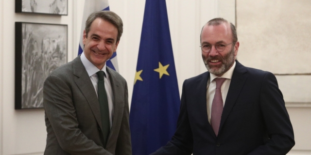 Συνάντηση Μητσοτάκη με τον πρόεδρο του ΕΛΚ – Τι συζήτησαν