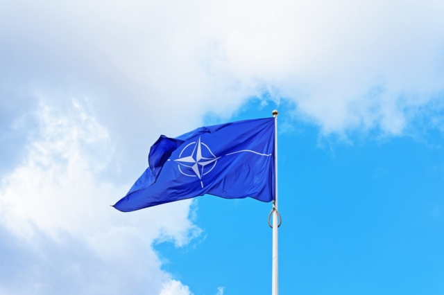 Σημαία του ΝΑΤΟ (φωτογραφία αρχείου)