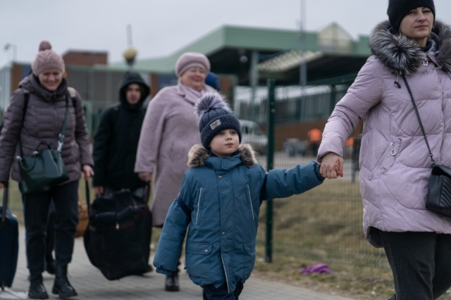 Ουκρανοί πρόσφυγες