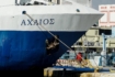 Πλοίο στο λιμάνι του Πειραιά