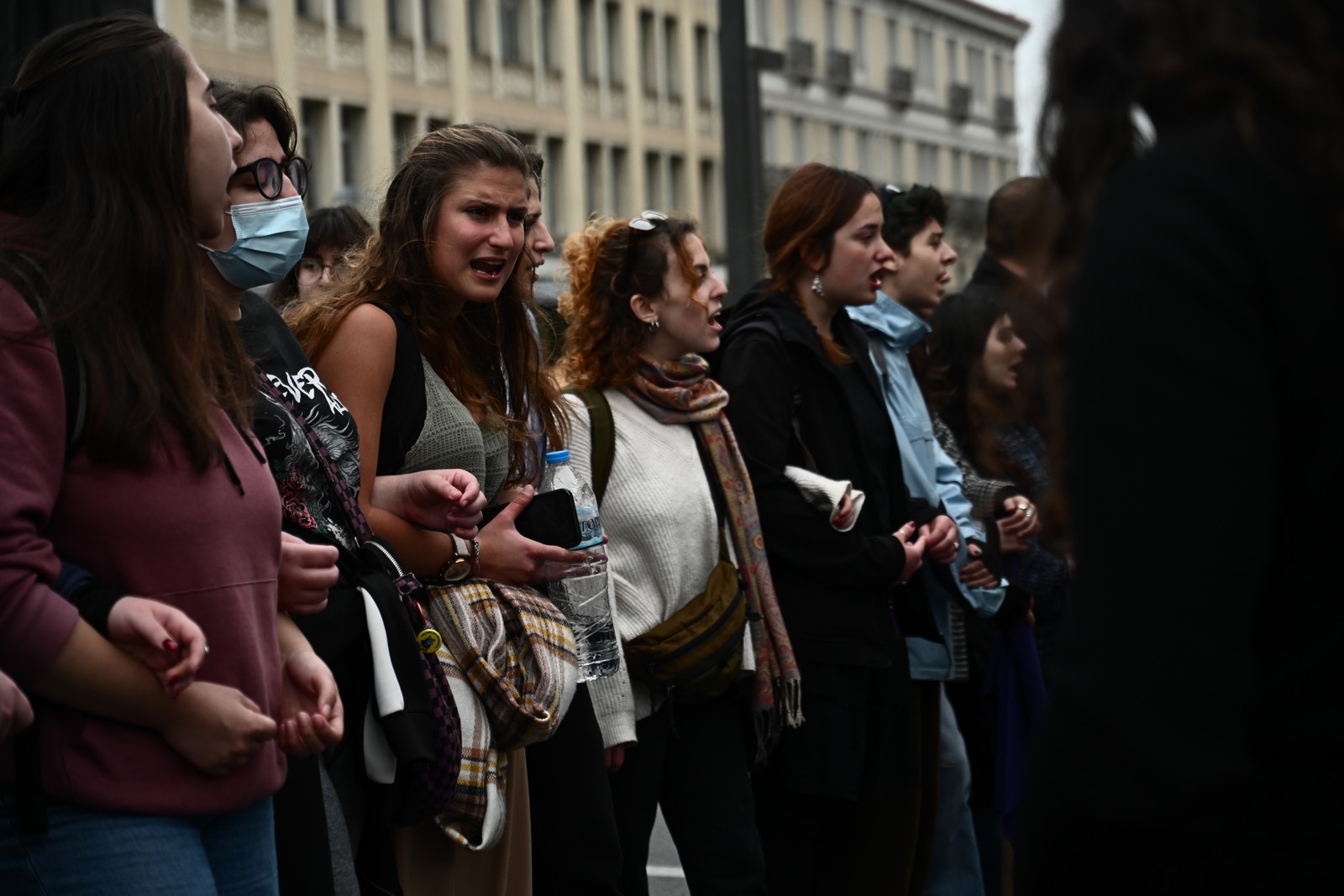 Πανεκπαιδευτικό συλλαλητήριο στην Αθήνα ενάντια στο νομοσχέδιο της κυβέρνησης για την ίδρυση ιδιωτικών πανεπιστημίων με τη συμμετοχή φοιτητών, μαθητών, δασκάλων και καθηγητών, Πέμπτη 29 Φεβρουαρίου 2024