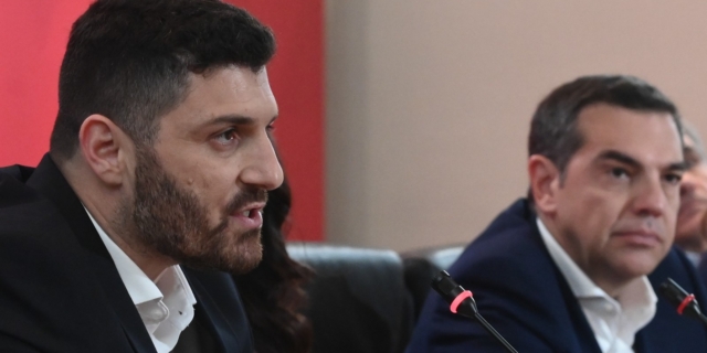 Διονύσης Τεμπονέρας και Αλέξης Τσίπρας