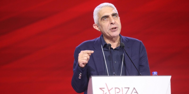 Ο Γιώργος Τσίπρας τοποθετείται στο Συνέδριο του ΣΥΡΙΖΑ - ΠΣ
