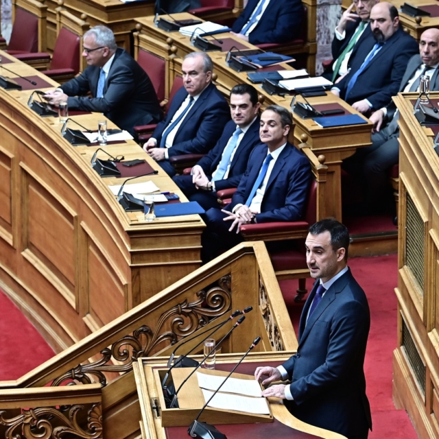 Επίκαιρη ερώτηση του Αλέξη Χαρίτση στον Κυριάκο Μητσοτάκη