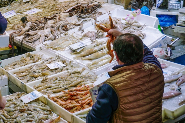 Σαρακοστιανά στη Βαρβάκειο αγορά